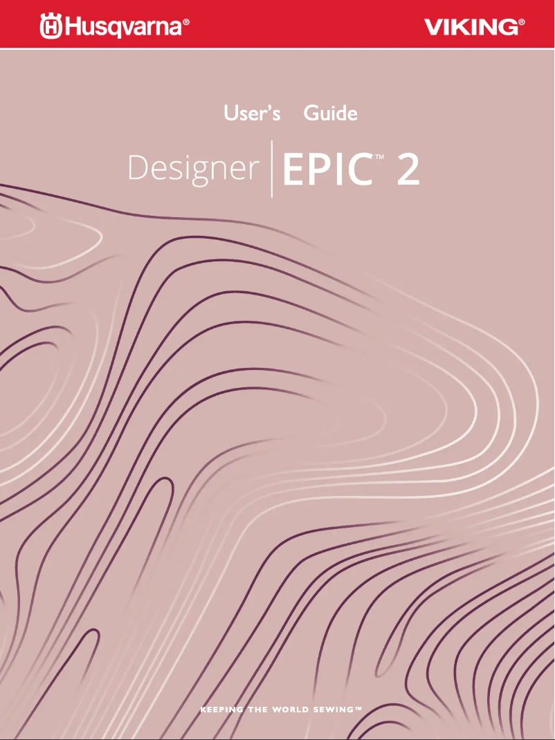 Image de la première page du manuel de l'appareil Designer Epic 2