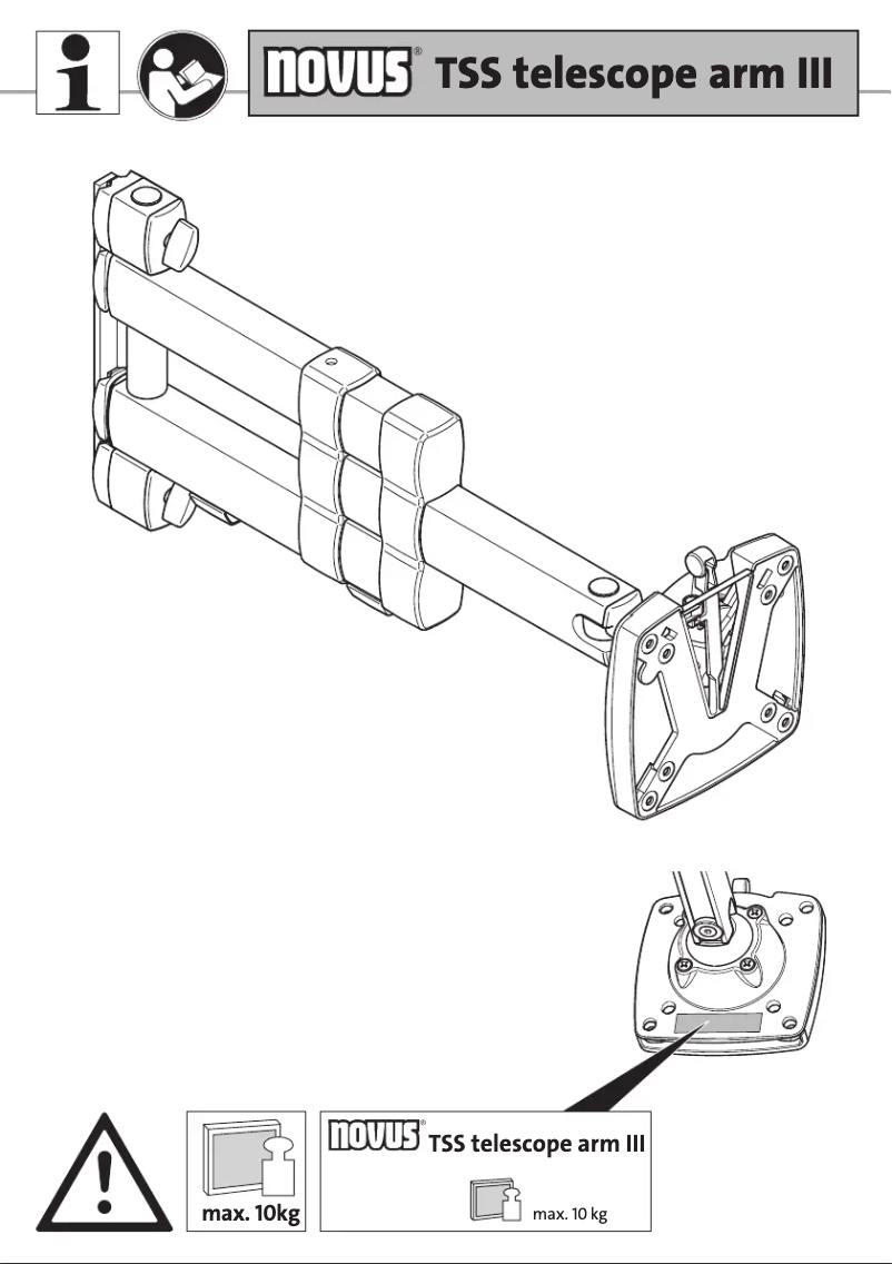 Image de la première page du manuel de l'appareil TSS