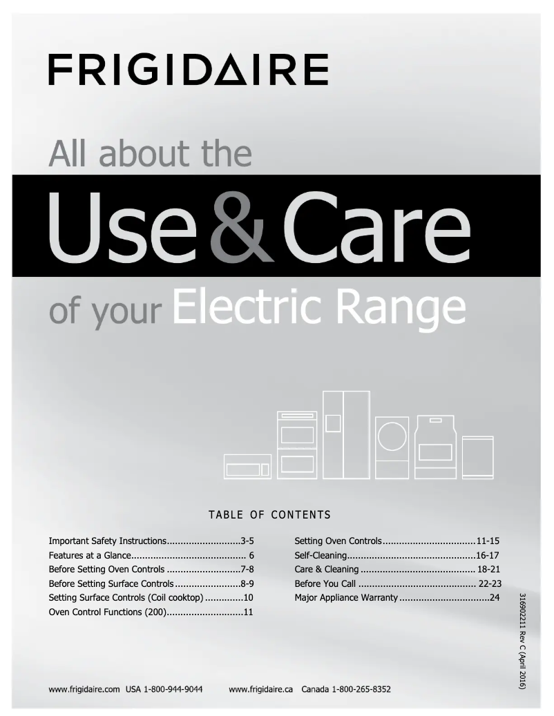 Image de la première page du manuel de l'appareil FFEF3015PB