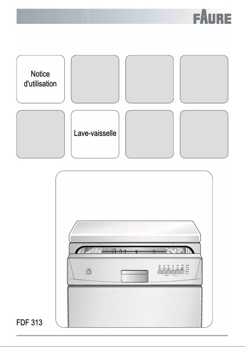 Page n°1 - Manuel utilisateur Faure FDF313