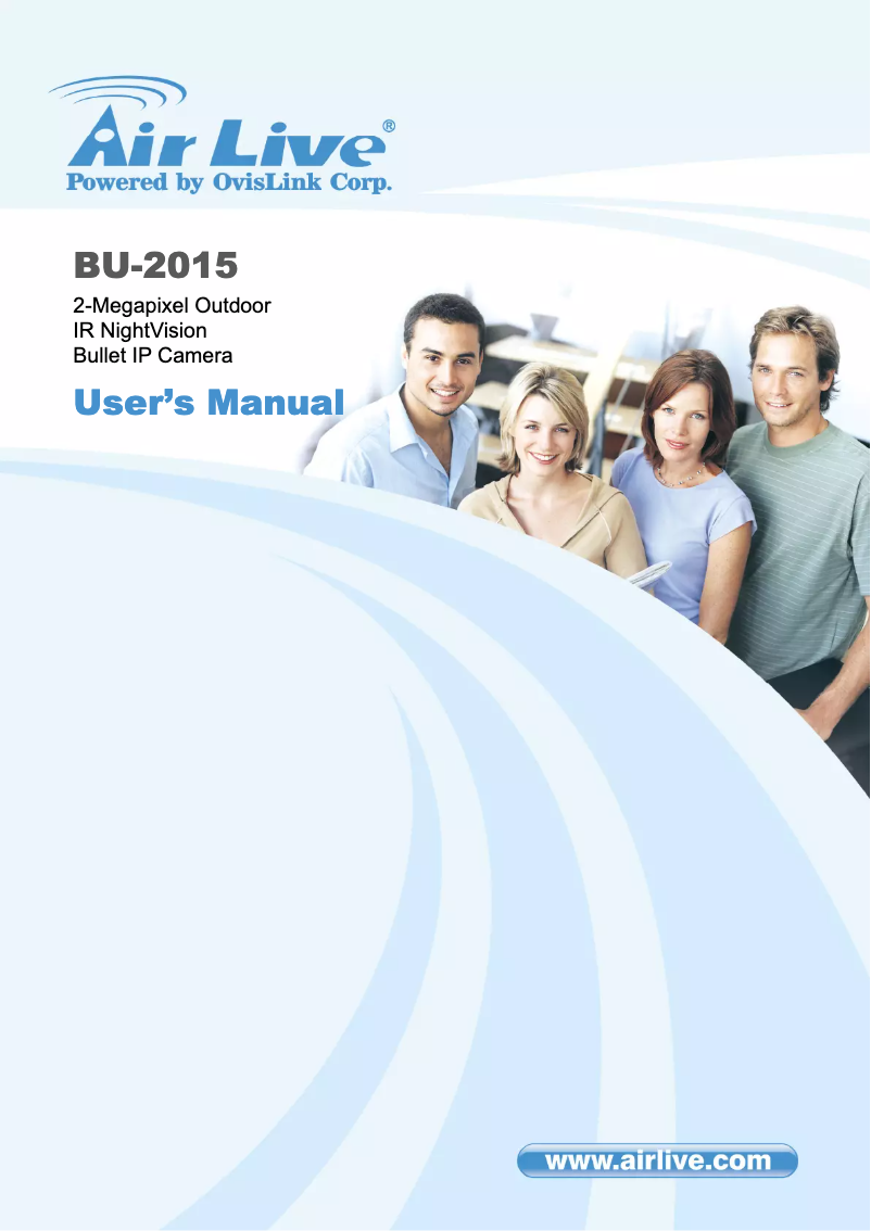 Page 1 de la notice Manuel utilisateur AirLive BU-2015