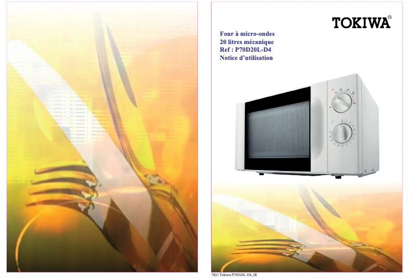 Imagen de la primera página del manual del dispositivo P70D20L-D4