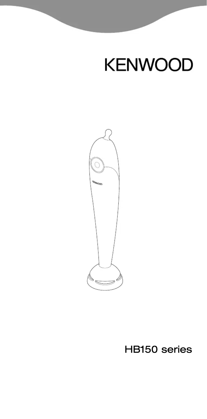 Page 1 de la notice Manuel utilisateur Kenwood HB150