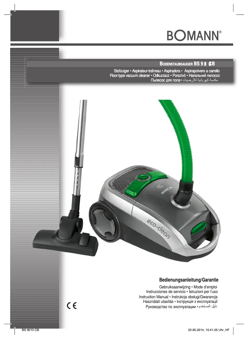 Página 1 del manual Manual de usuario Bomann BS 9010 CB