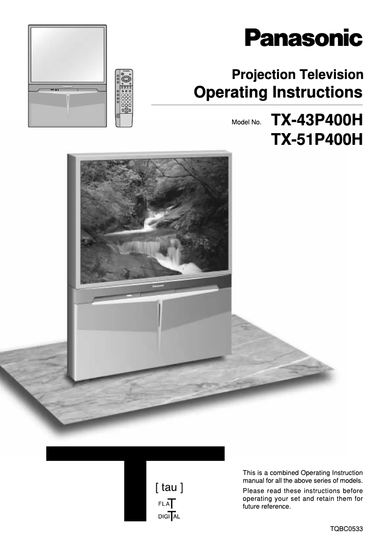 Página 1 del manual Manual de usuario Panasonic TC-51P400H