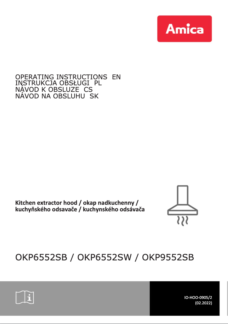 Page n°1 - Manuel utilisateur Amica OKP6552SW