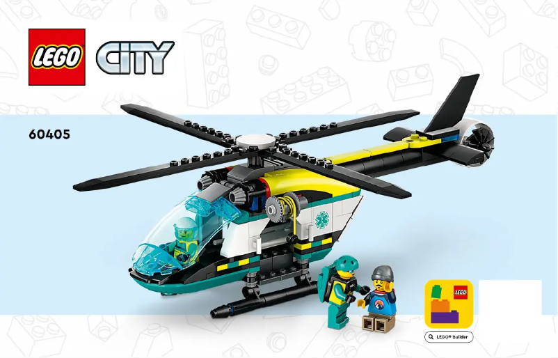 Page n°1 - Manuel utilisateur Lego City 60405