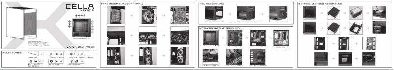 Page 1 de la notice Manuel utilisateur KRUX Cella KRX0116