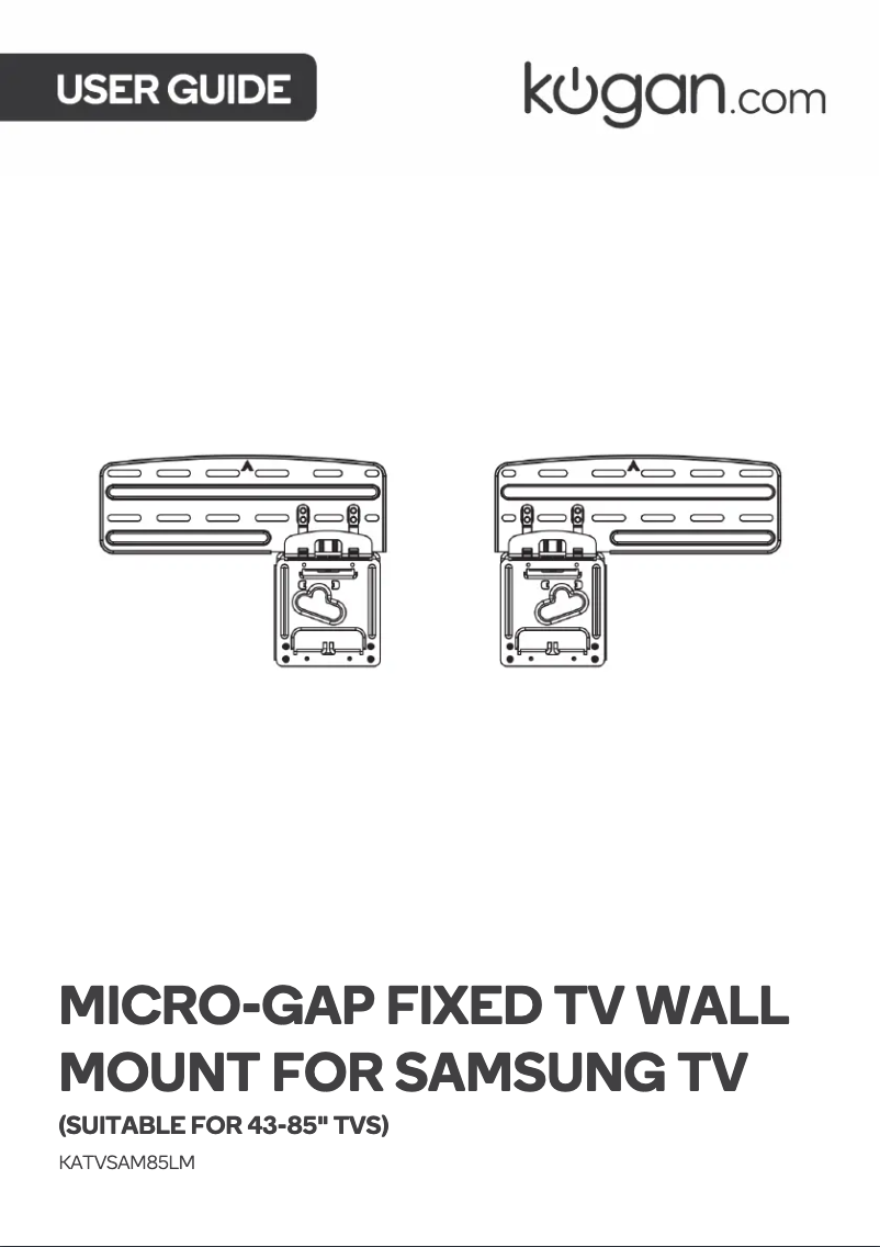 Page 1 de la notice Manuel utilisateur Kogan KATVSAM85LM