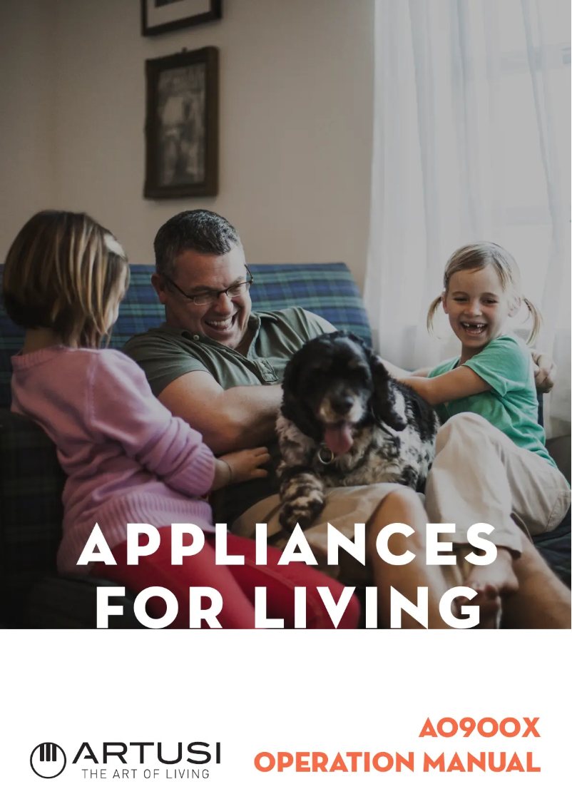 Image de la première page du manuel de l'appareil AO900X