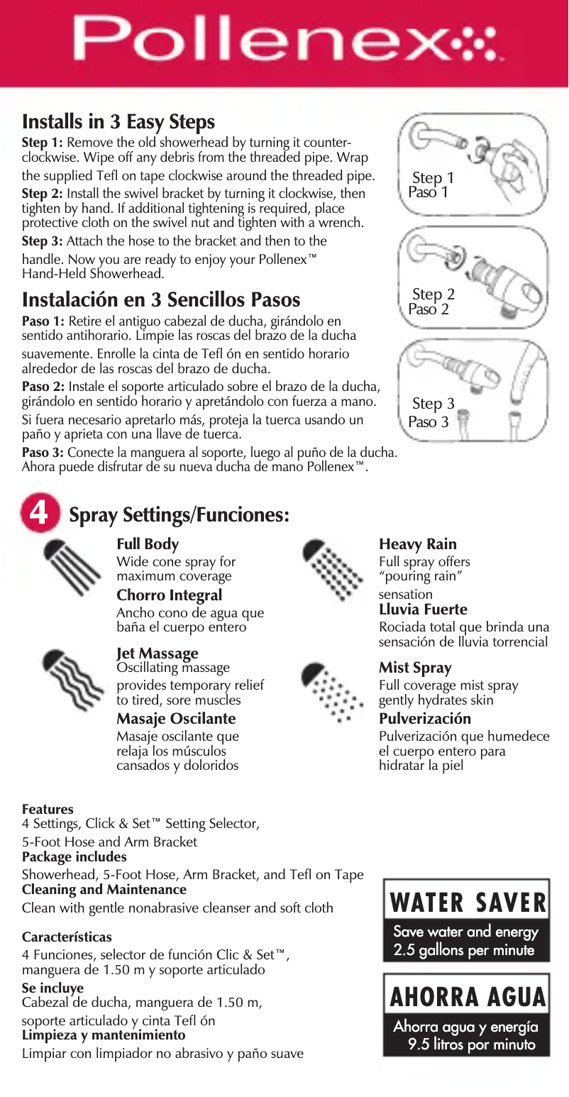 Página 1 del manual Manual de usuario Conair DM209CH