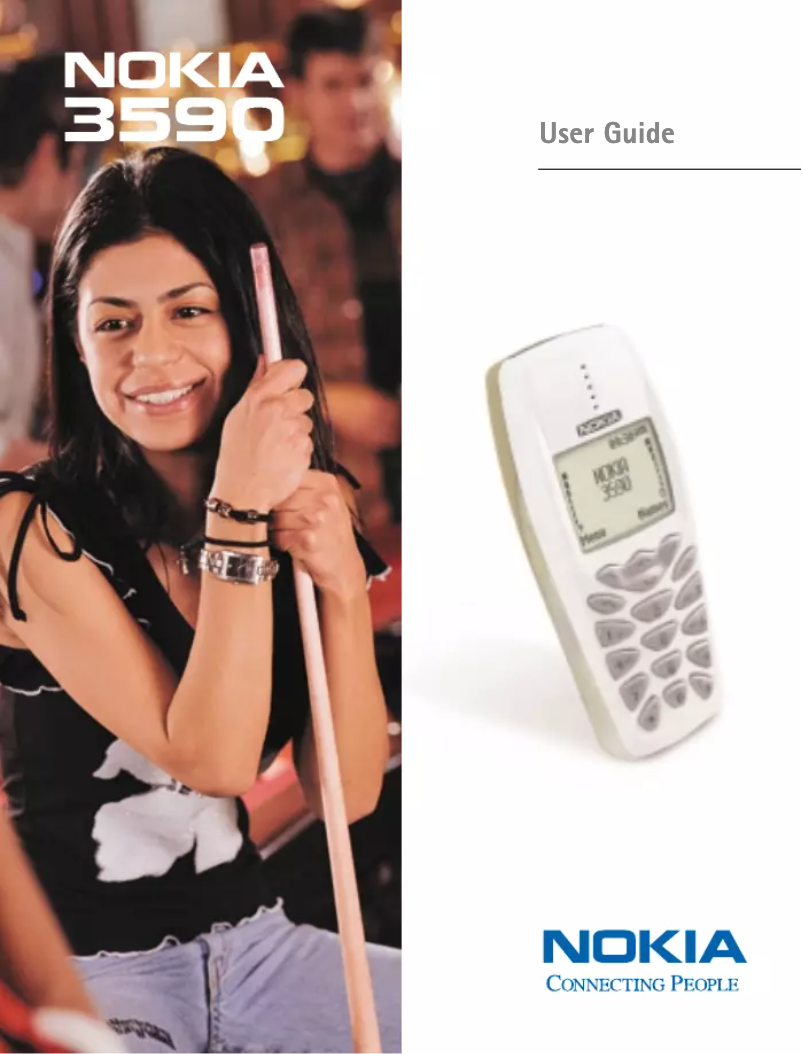 Imagen de la primera página del manual del dispositivo 3590