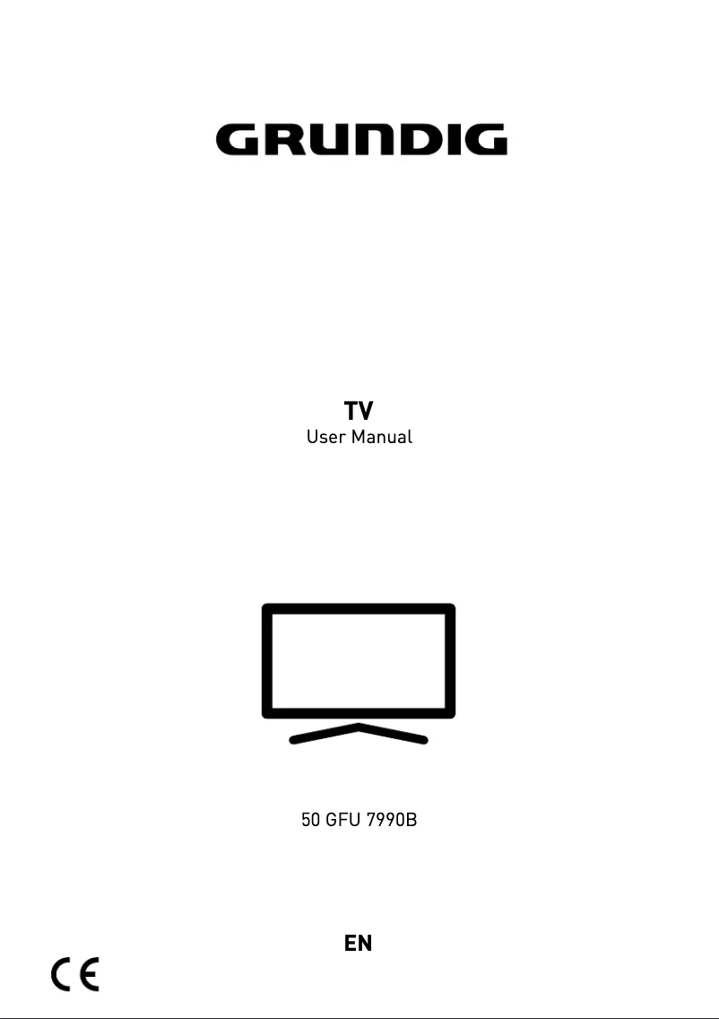 Page n°1 - Manuel utilisateur Grundig 50 GFU 7990B