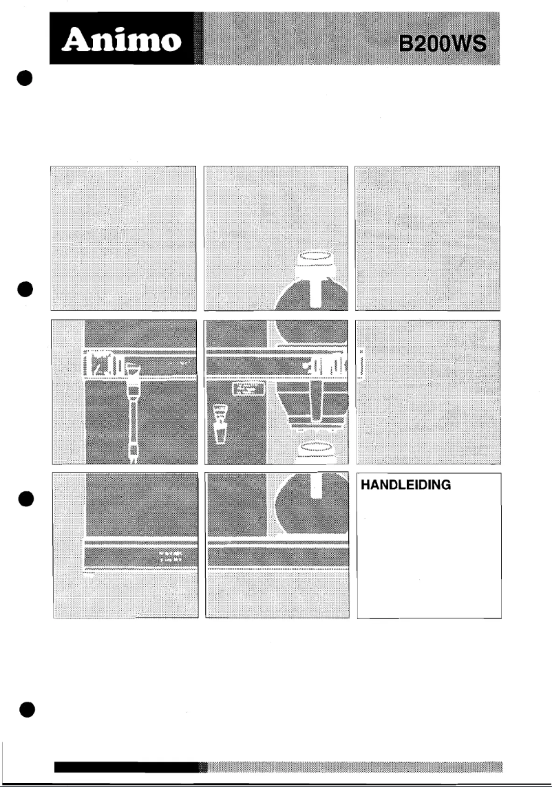 Page 1 de la notice Manuel utilisateur Animo B200 WS
