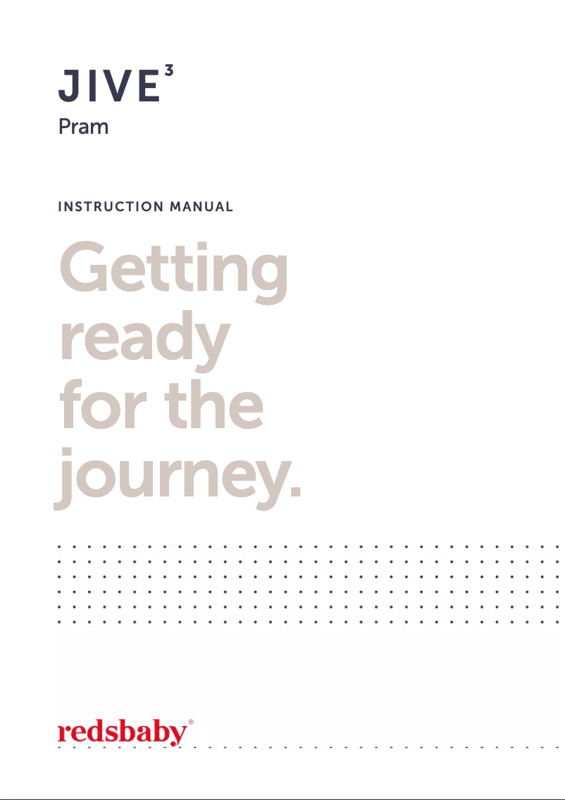 Image de la première page du manuel de l'appareil JIVE 3