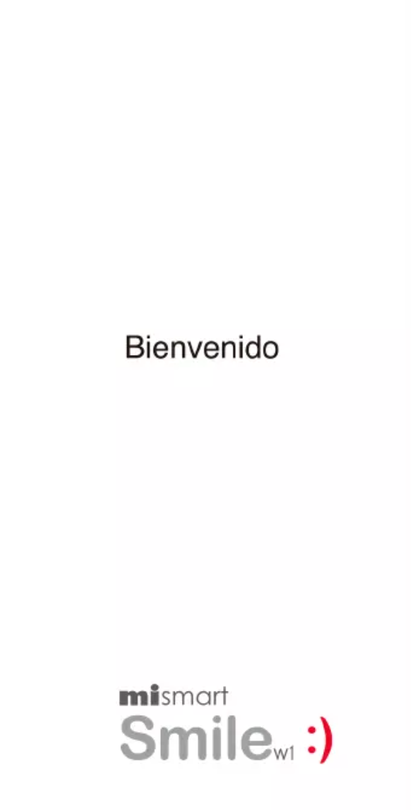 Page 1 de la notice Manuel utilisateur Wolder Mismart Smile W1