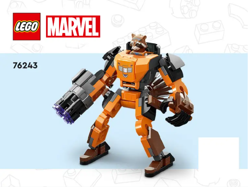 Page n°1 - Manuel utilisateur Lego Marvel 76243