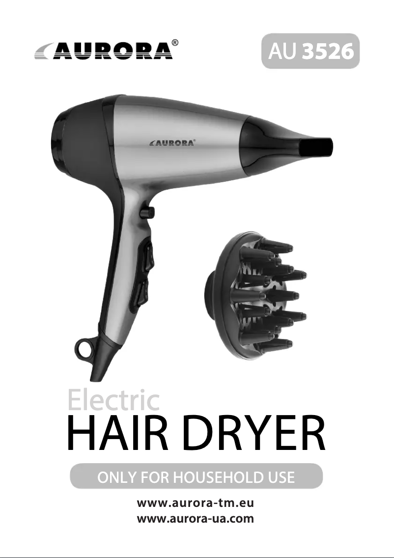 Página 1 del manual Manual de usuario Aurora AU 3526