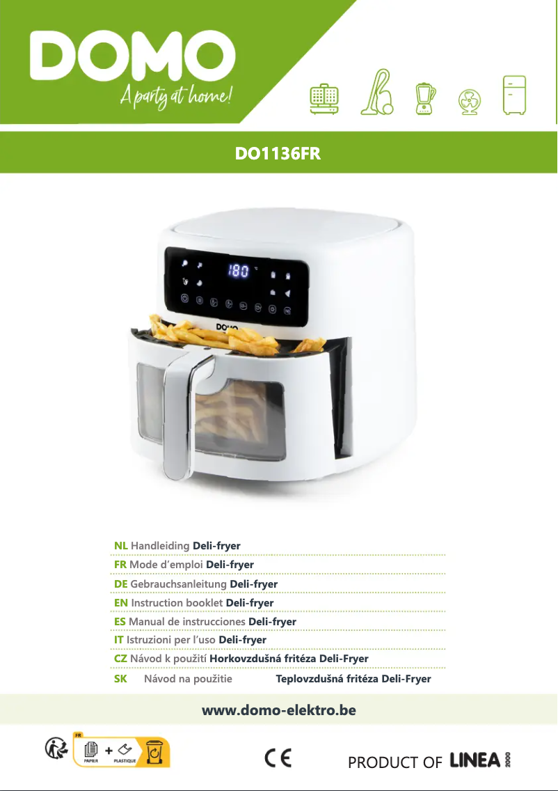 Image de la première page du manuel de l'appareil DO1136FR