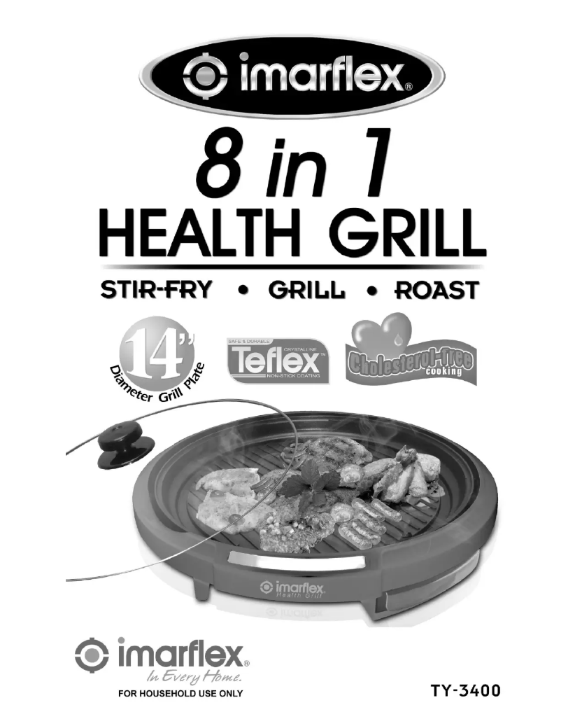 Image de la première page du manuel de l'appareil TY-3400