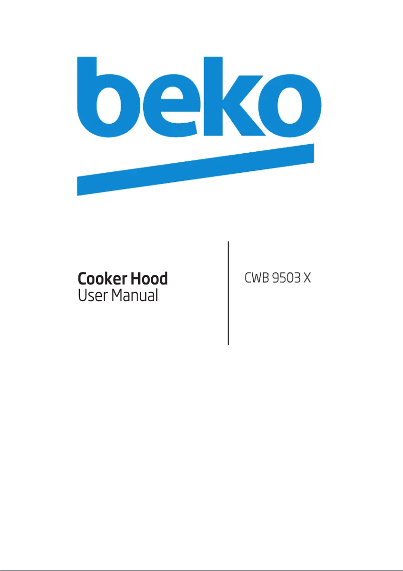 Page 1 de la notice Manuel utilisateur Beko CWB9503X