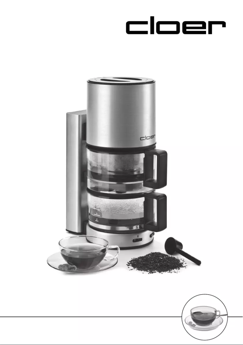 Page 1 de la notice Manuel utilisateur Cloer 5549
