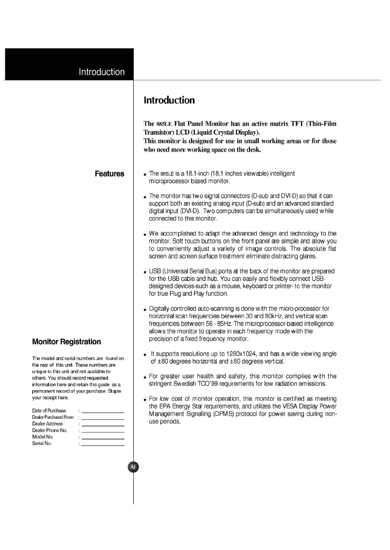 Página 1 del manual Manual de usuario LG LB885D