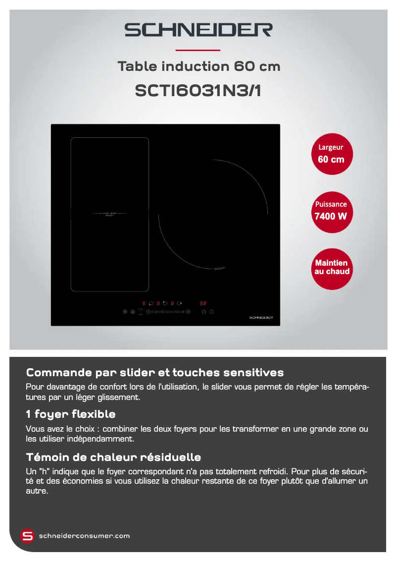 Image de la première page du manuel de l'appareil SCTI6031N3/1