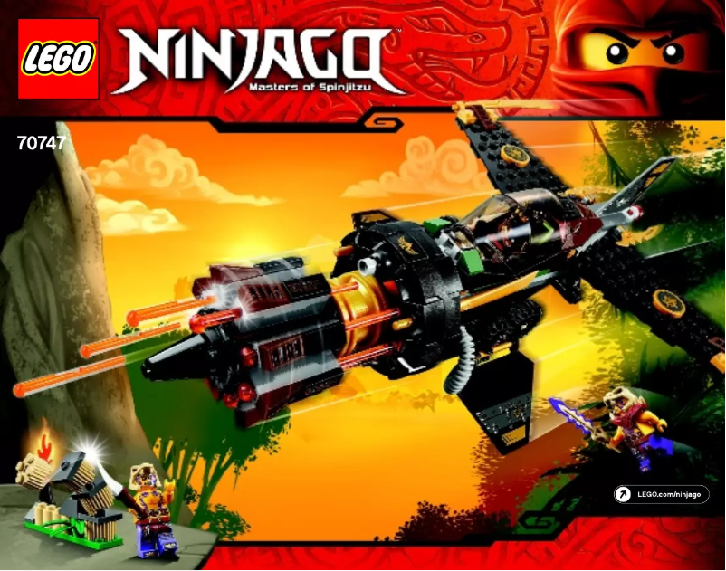 Page 1 de la notice Manuel utilisateur Lego Boulder Blaster