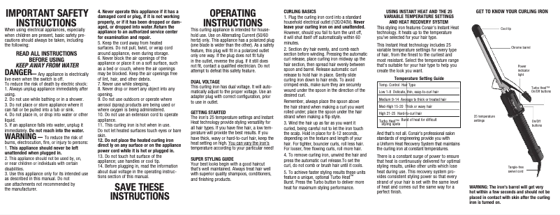 Image de la première page du manuel de l'appareil CD81WCS