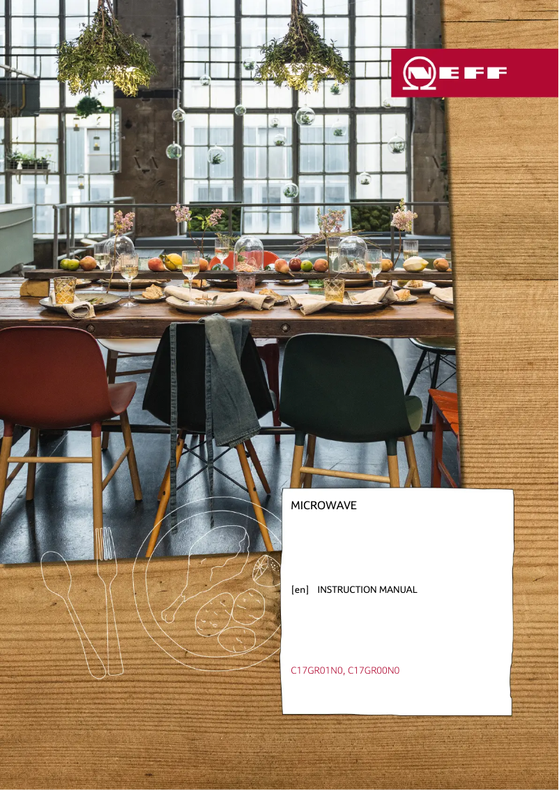 Page 1 de la notice Manuel d'utilisation et d'entretien Neff C17GR01N0