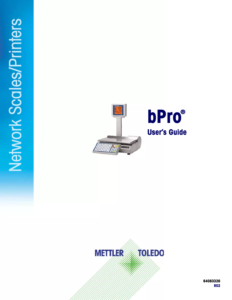 Image de la première page du manuel de l'appareil BPro