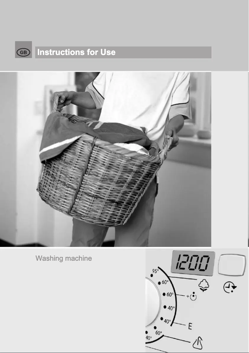 Image de la première page du manuel de l'appareil WA 50129