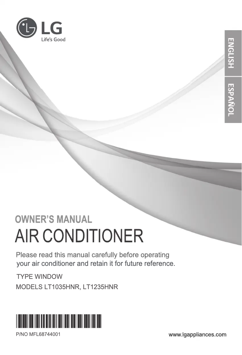 Image de la première page du manuel de l'appareil LT1235HNR