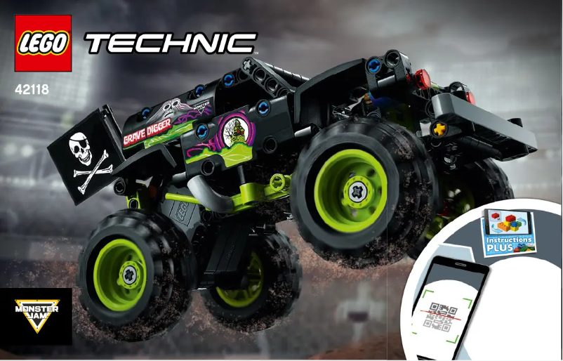 Page n°1 - Manuel utilisateur Lego Technic 66712