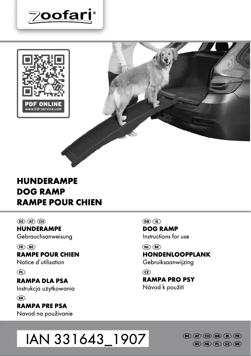 Image de la première page du manuel de l'appareil IAN 331643