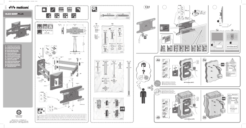 Page 1 de la notice Manuel utilisateur Meliconi OLED SDRP