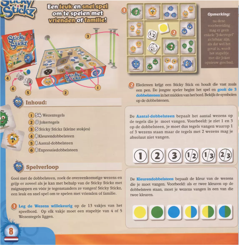 Page n°1 - Manuel utilisateur Libellud Sticky Stickz