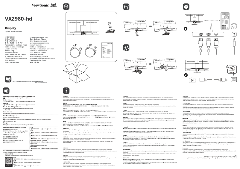 Image de la première page du manuel de l'appareil VX2980-hd