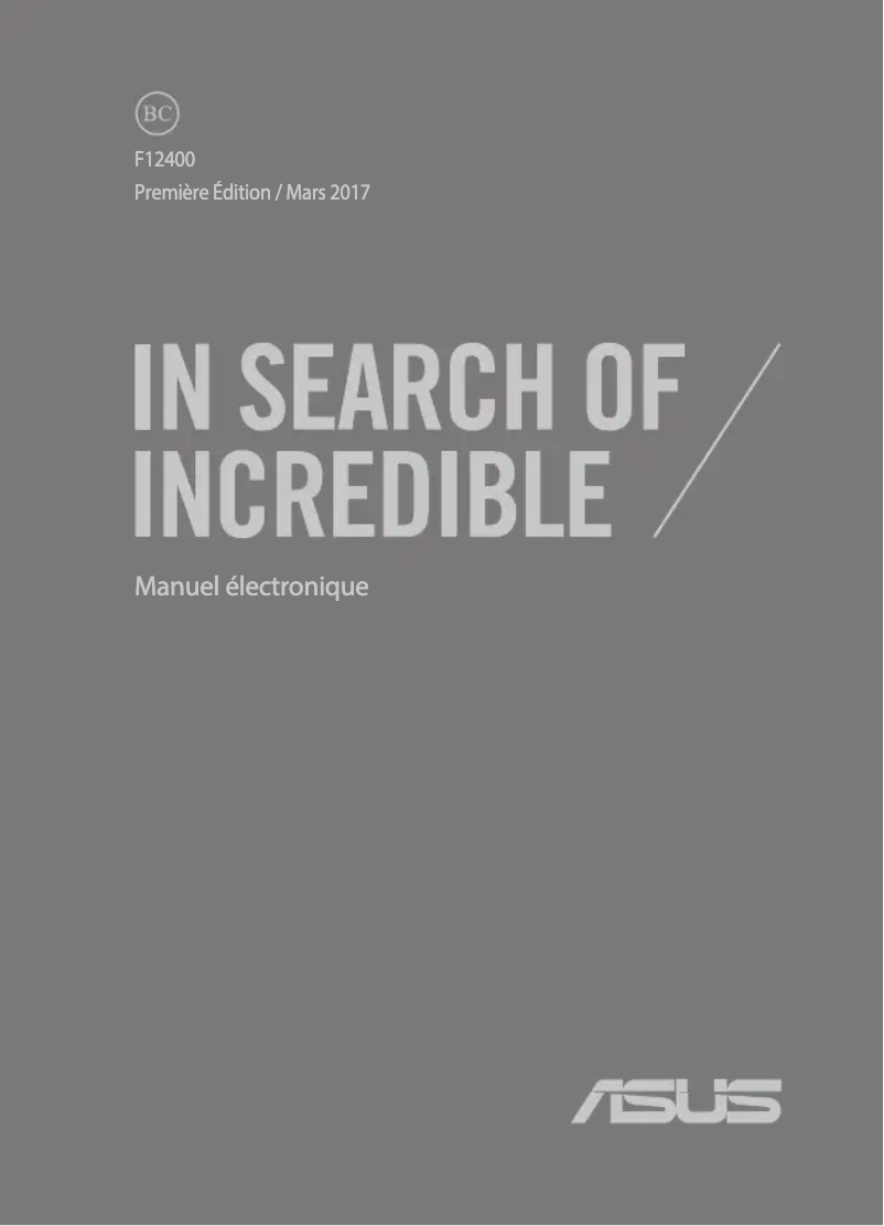 Page 1 de la notice Manuel utilisateur Asus Chromebook Flip C101