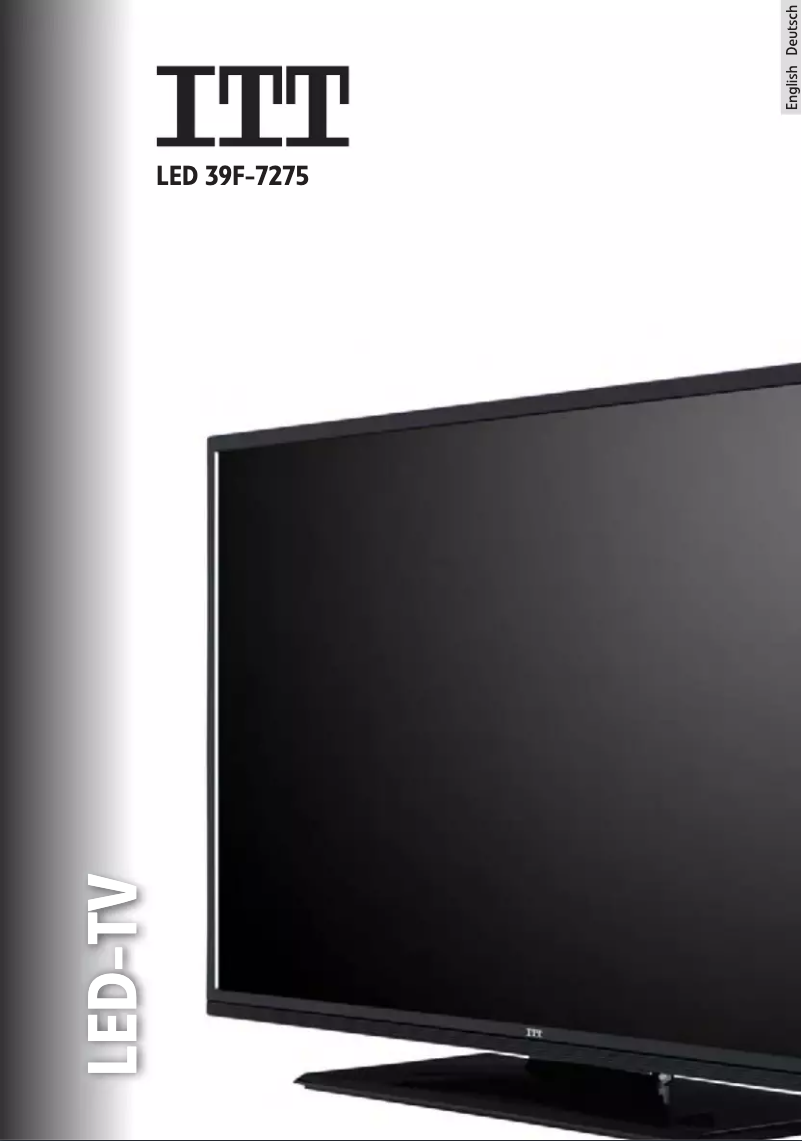 Page 1 de la notice Manuel utilisateur ITT LED 39F-7275-W