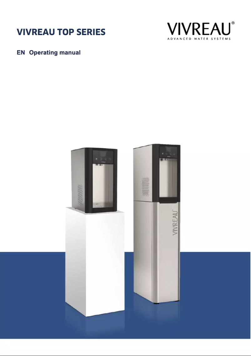 Page 1 de la notice Manuel utilisateur Vivreau Top Pro HygienePlus