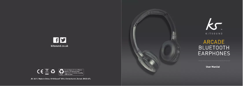 Page 1 de la notice Manuel utilisateur KitSound Arcade