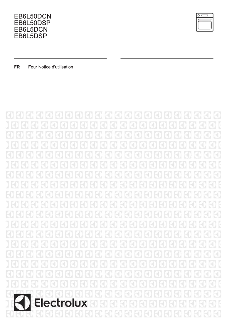 Page 1 de la notice Manuel utilisateur Electrolux EB6L5DCN