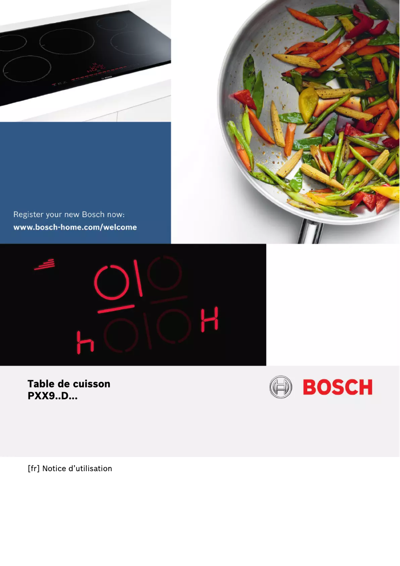 Page 1 of the manual User Manual Bosch PXX995DC1E