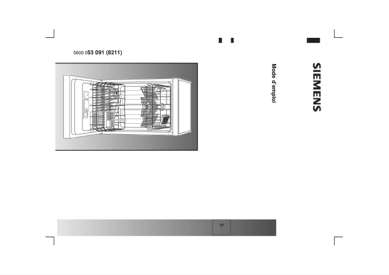 Image de la première page du manuel de l'appareil SF55M430EU