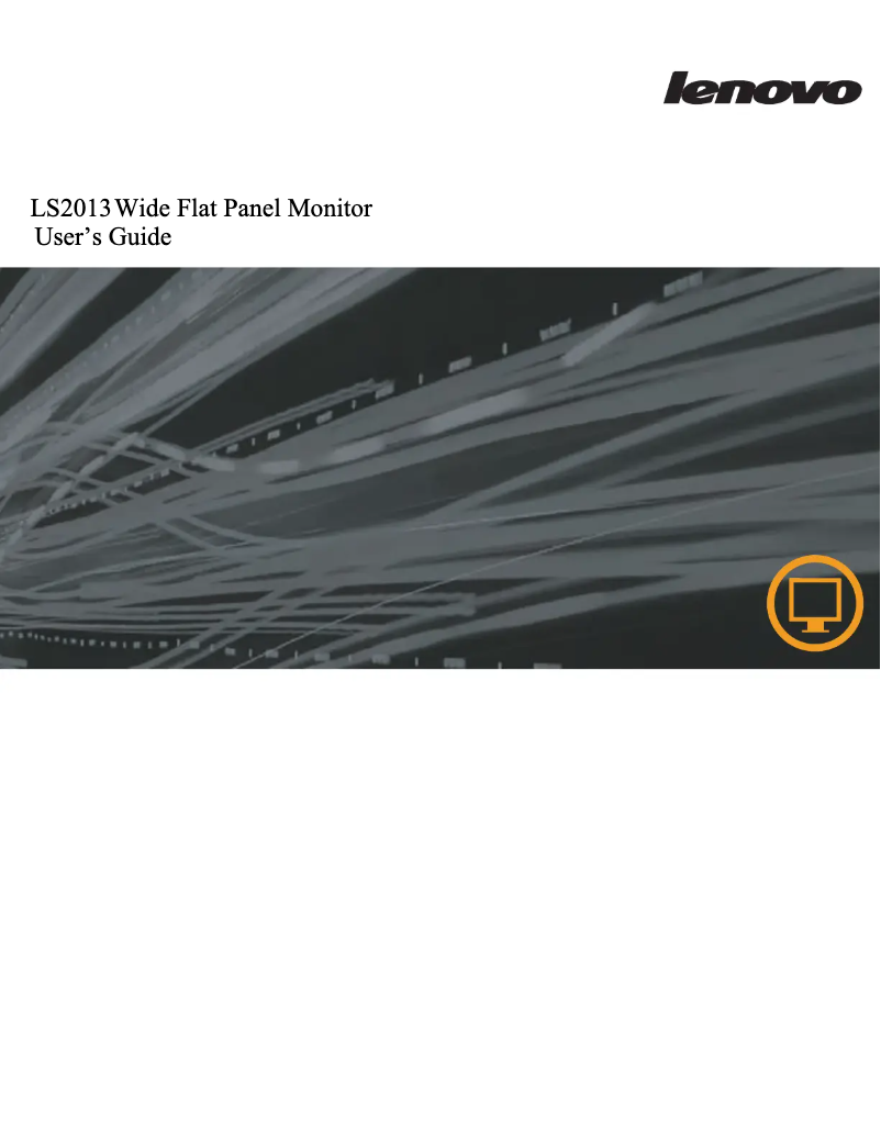 Page n°1 - Manuel utilisateur Lenovo LS2013