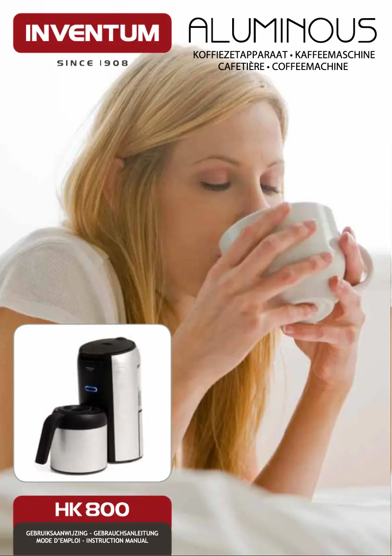 Page 1 de la notice Manuel utilisateur Inventum HK800
