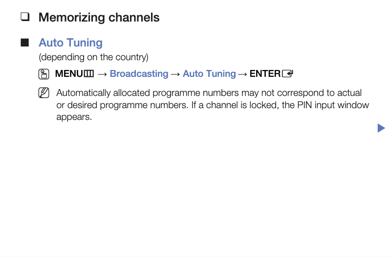 Page 1 de la notice Manuel utilisateur Samsung UA48H4240AR