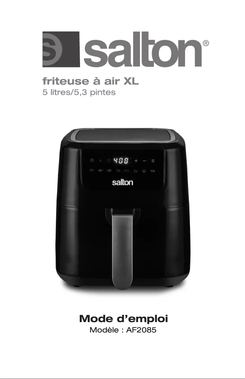 Image de la première page du manuel de l'appareil AF2085